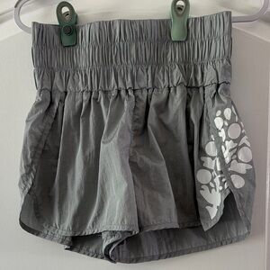 FP Movement by Free People High Waist Gray Shorts